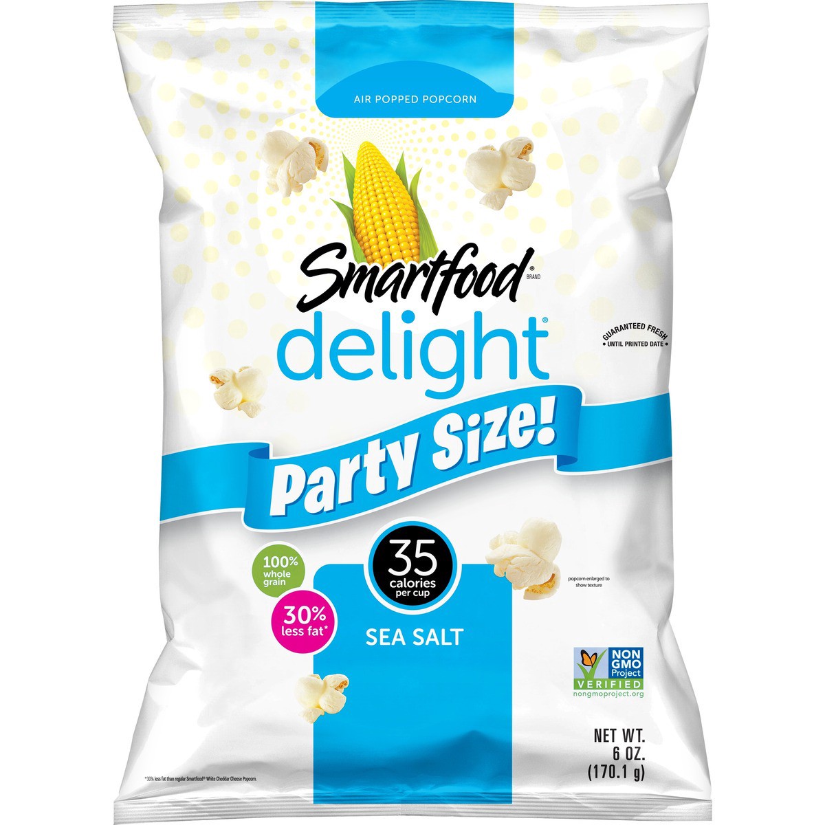 slide 4 of 5, Smartfood Popcorn Popped, 6 oz