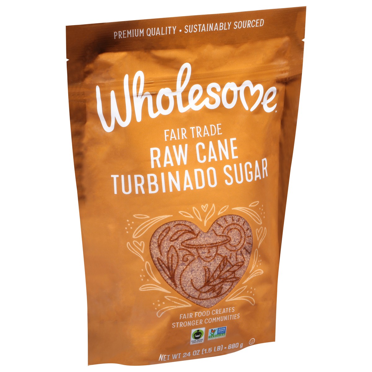 slide 8 of 14, Wholesome Raw Cane Turbinado Sugar 24 oz, 24 oz