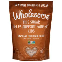 Wholesome Raw Cane Turbinado Sugar 24 oz