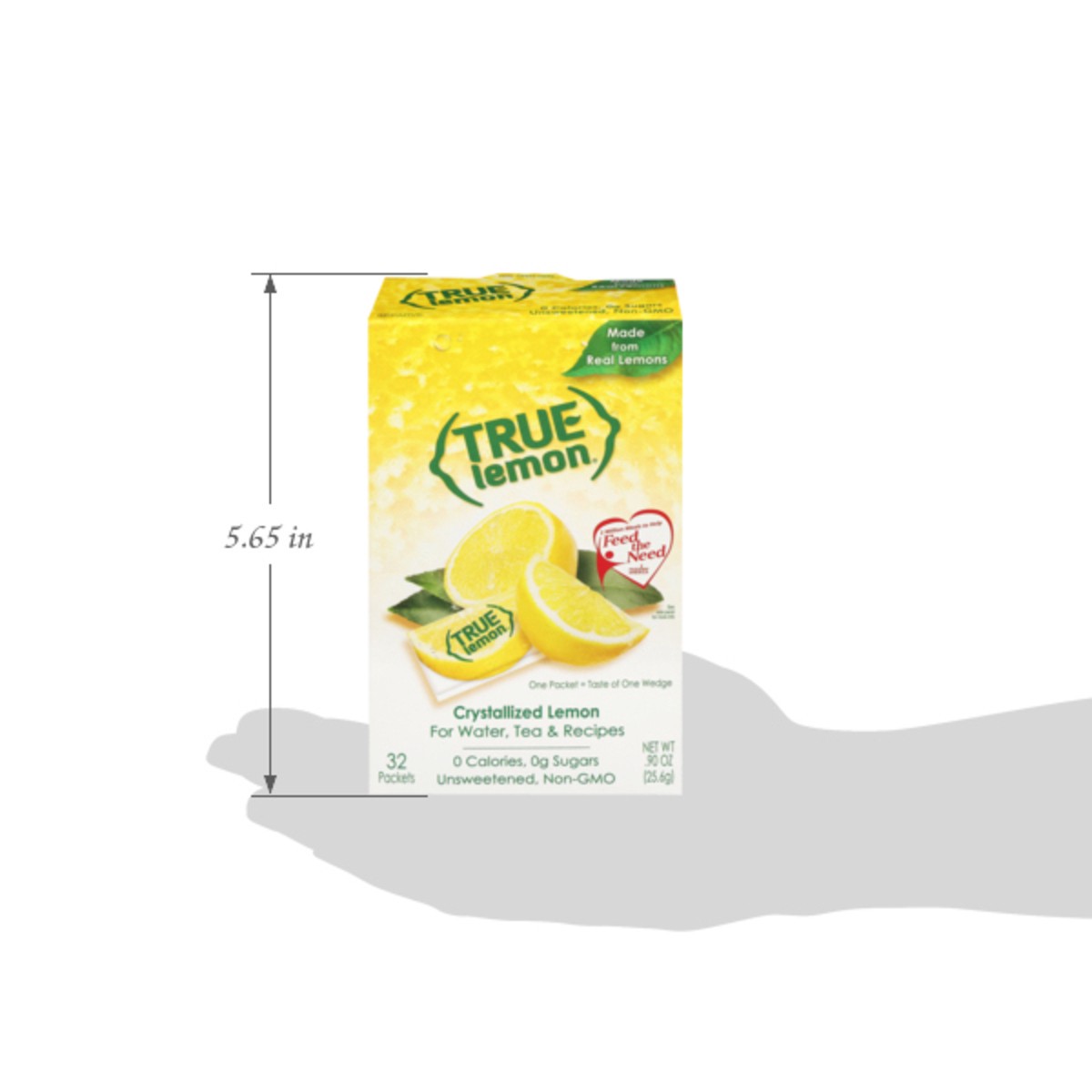 slide 5 of 14, True Lemon Crystallized Lemon 32 Packets, 32 ct