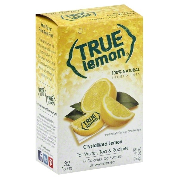 slide 1 of 6, True Lemon Crystallized Lemon, 32 ct