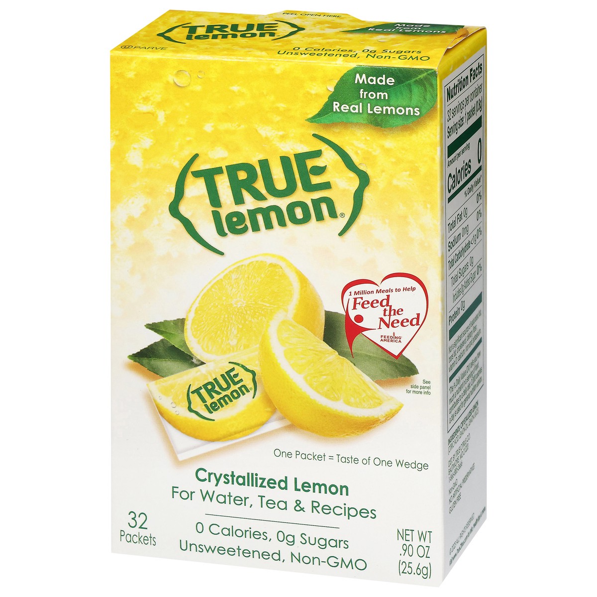 slide 9 of 14, True Lemon Crystallized Lemon 32 Packets, 32 ct