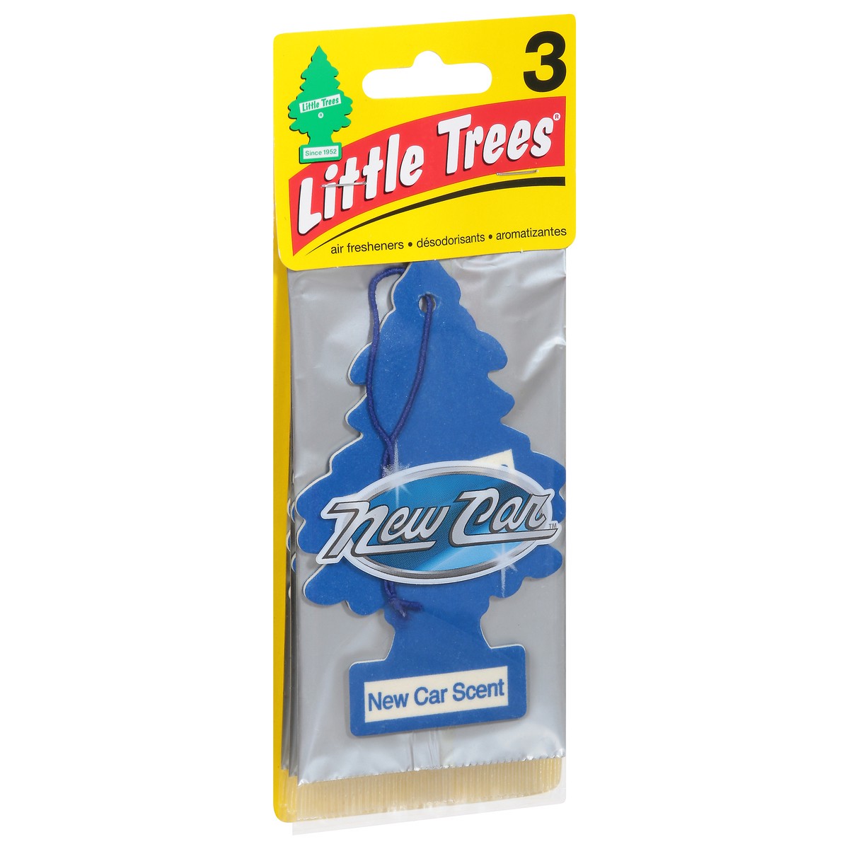 slide 3 of 9, Little Trees New Car Scent Air Fresheners 3 ea, 3 ct