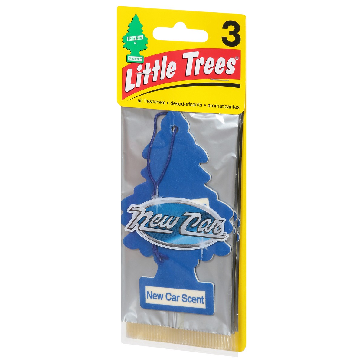 slide 4 of 9, Little Trees New Car Scent Air Fresheners 3 ea, 3 ct