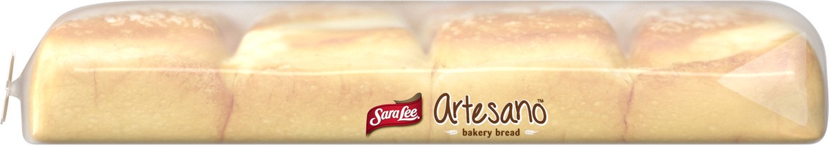 slide 9 of 9, Sara Lee Artesano White Bakery Rolls, 12 count, Sliced Bread Dinner Rolls, 18 oz Bag, 12 ct