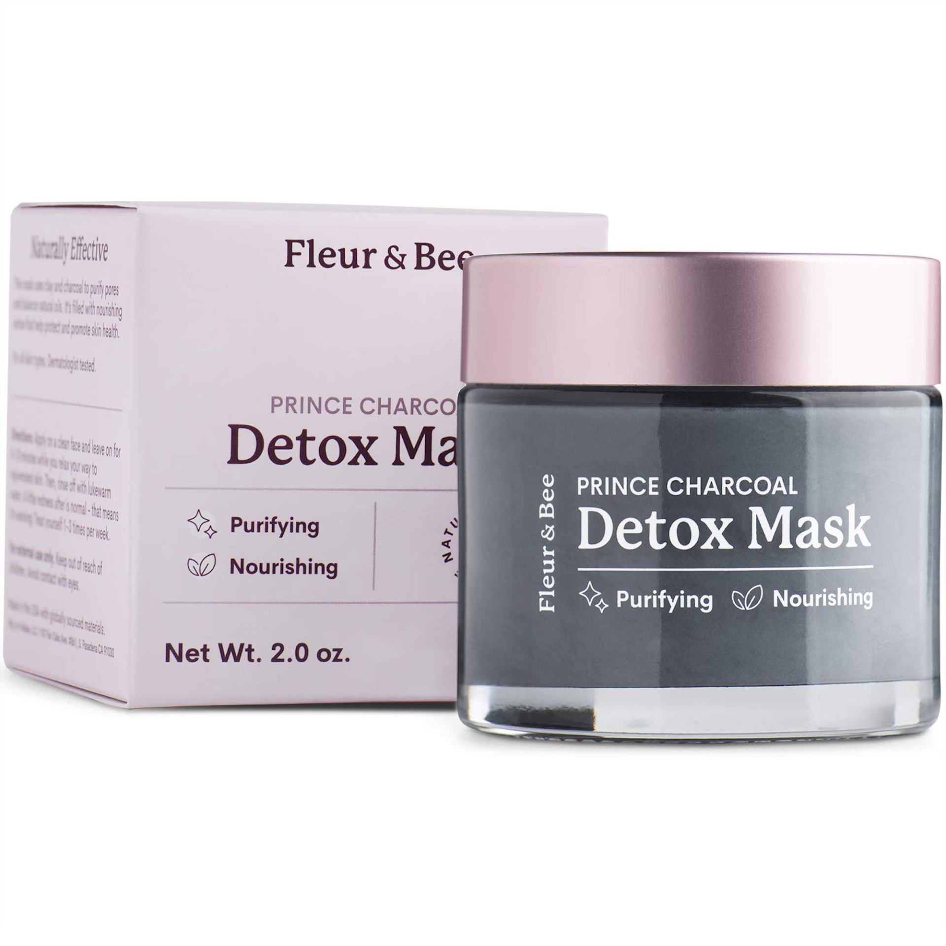 slide 1 of 1, Fleur & Bee Detox Mask 2Z, 2 oz