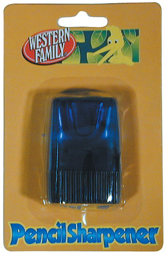 slide 1 of 1, Western Family Pencil Sharpener, 1 ct