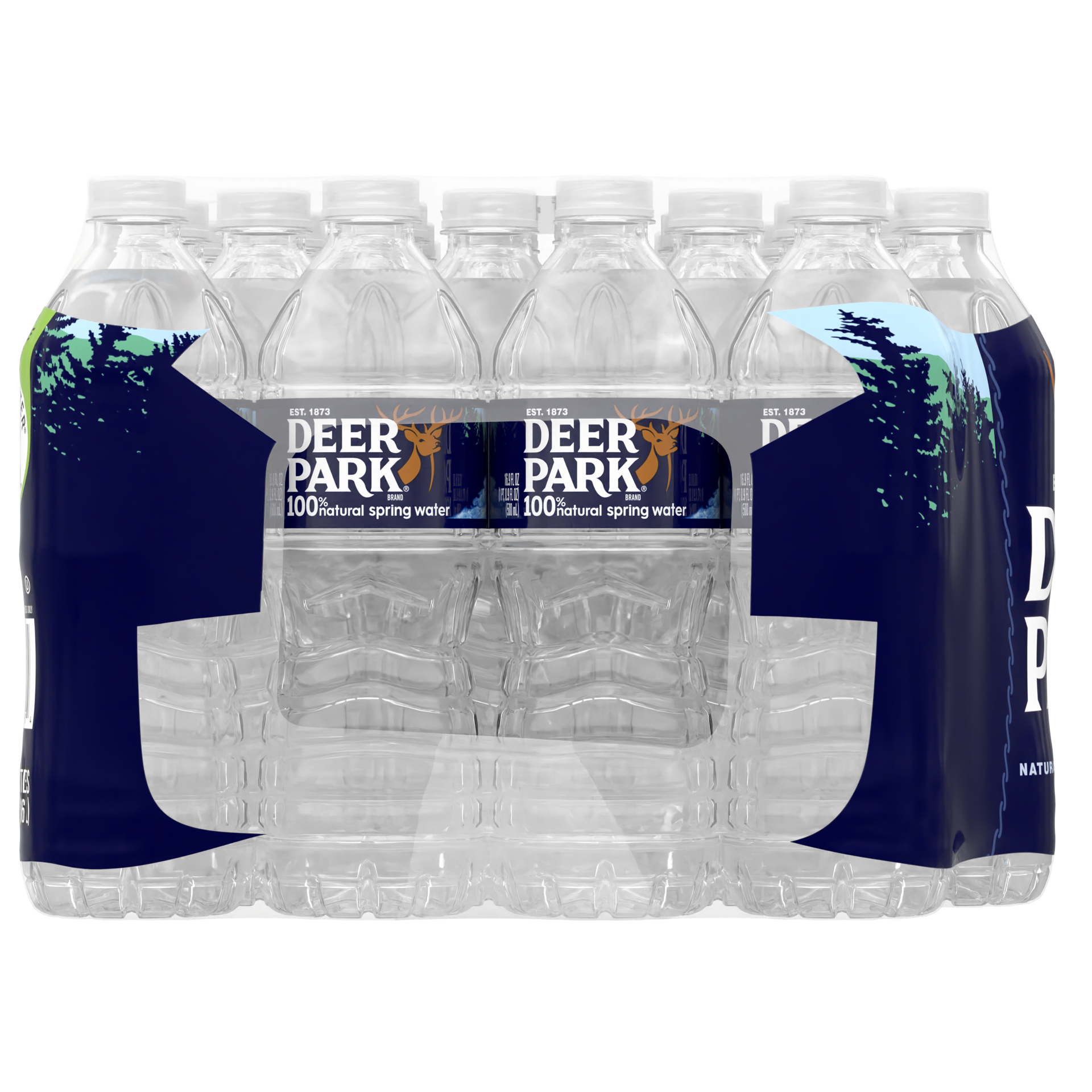 slide 3 of 5, Deer Park Brand Spring Water, 16.9-ounce plastic bottles (Pack of 32), 12 fl oz