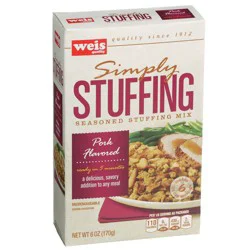 Weis Quality Pork Flavored Simply Stuffing Seasoned Stuffing Mix