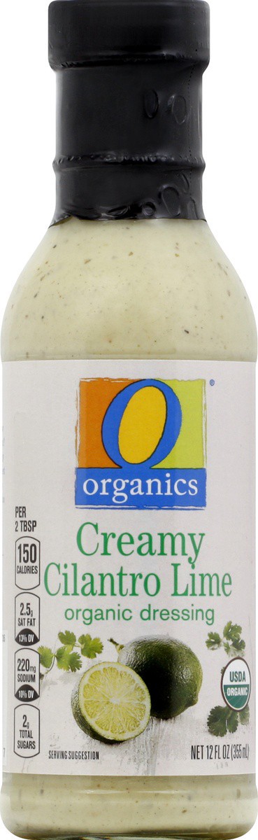 slide 6 of 9, O Organics Dressing Cilantro Lime, 12 fl oz