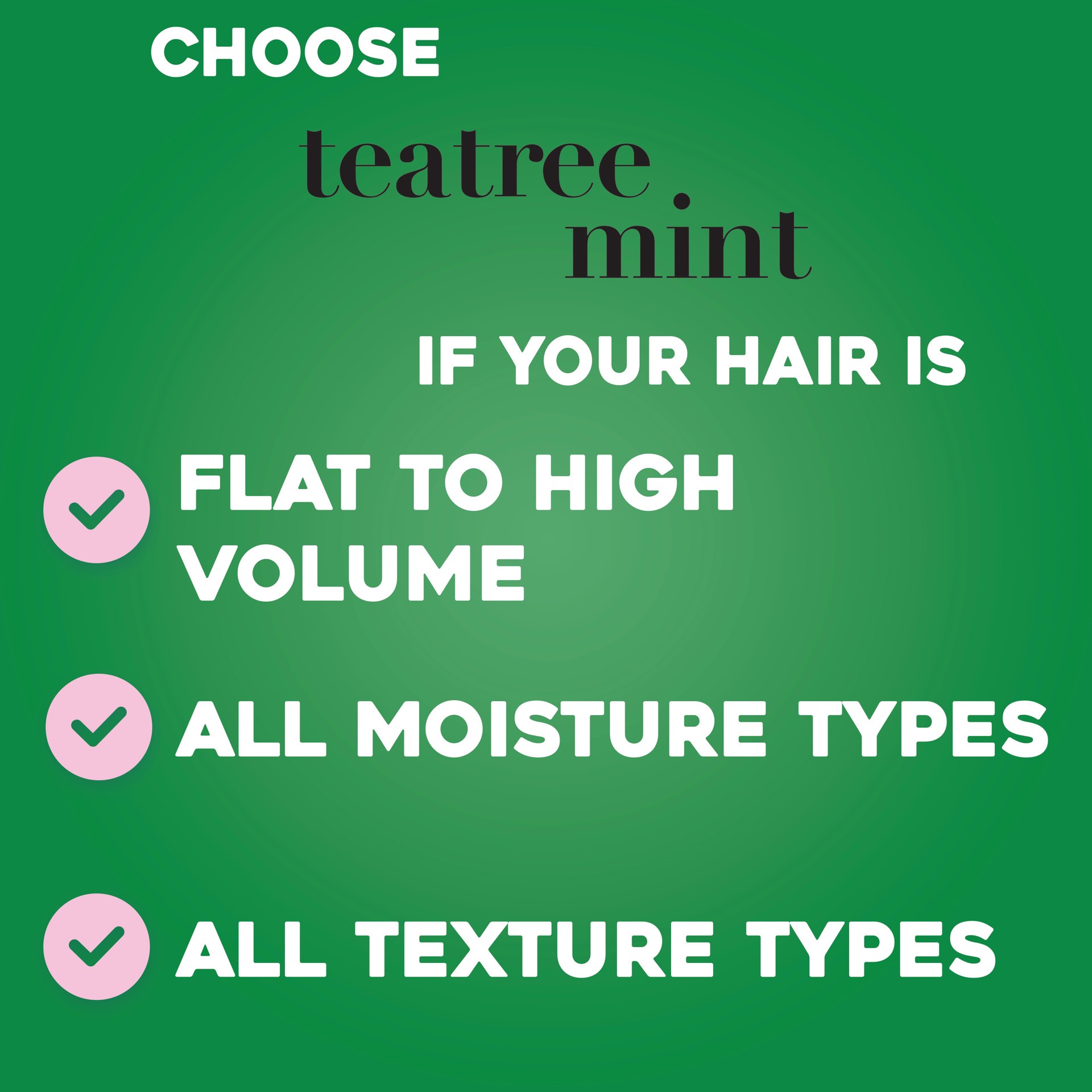 slide 3 of 9, OGX Hydrating + Tea Tree Mint Shampoo, Nourishing & Invigorating Scalp Shampoo with Tea Tree & Peppermint Oil & Milk Proteins, Paraben-Free, Sulfate-Free Surfactants, 13 Fl Oz, 385 ml