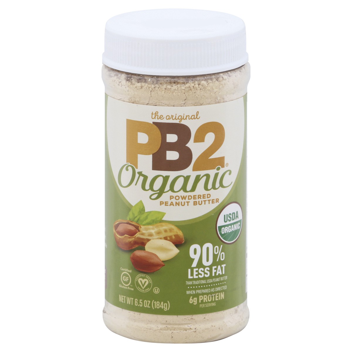 slide 1 of 10, PB2 Peanut Butter 6.5 oz, 6.5 oz