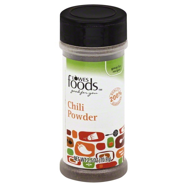 slide 1 of 1, Lowes Foods Chili Powder, 2.5 oz