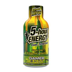 5-hour ENERGY Sugar Free Ultimate Citrus Gamer Shot, 1.93 oz
