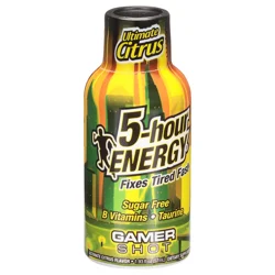 5-Hour Energy Sugar Free Ultimate Citrus Gamer Shot