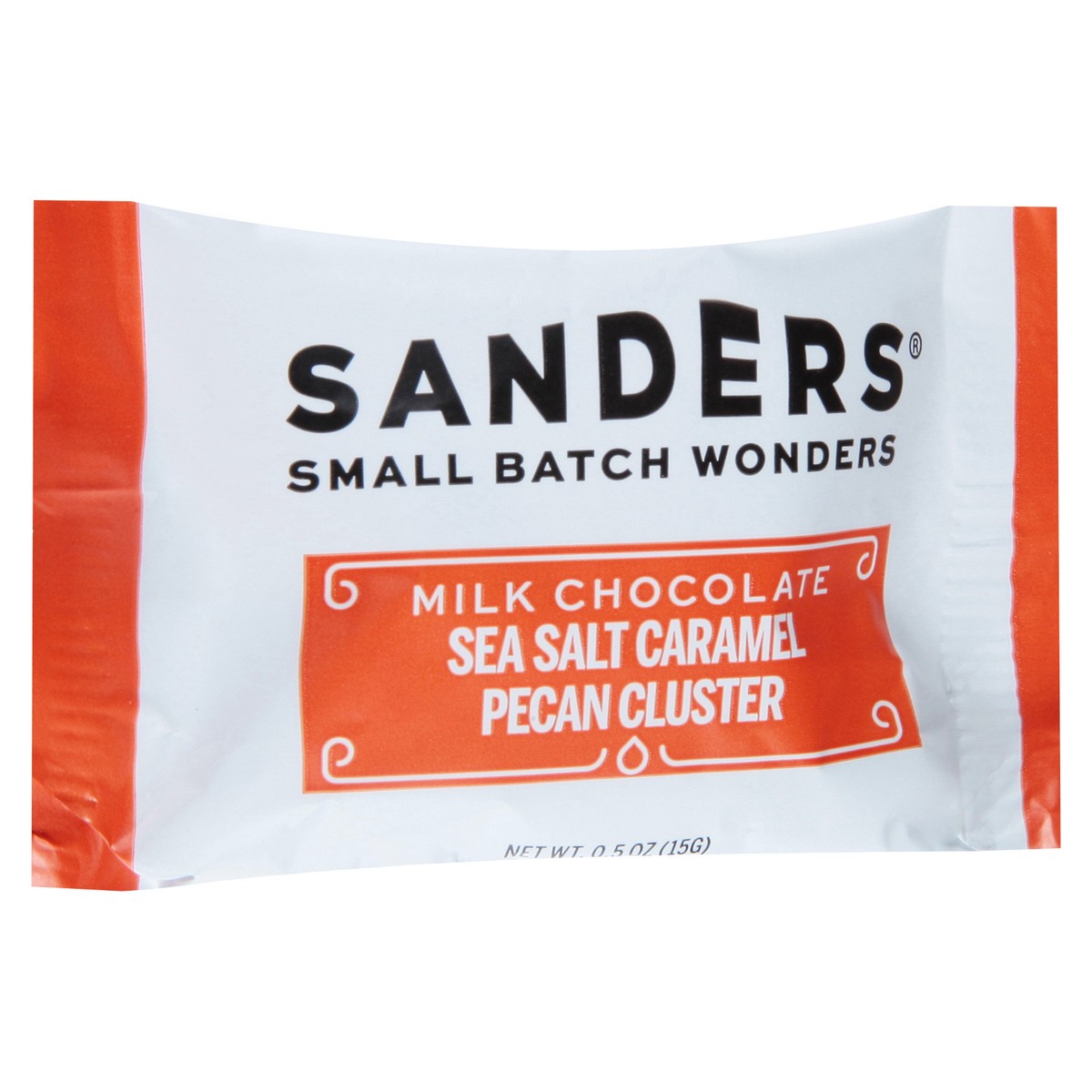 slide 2 of 13, Sanders Pecan Caramel Cluster, 0.5 oz