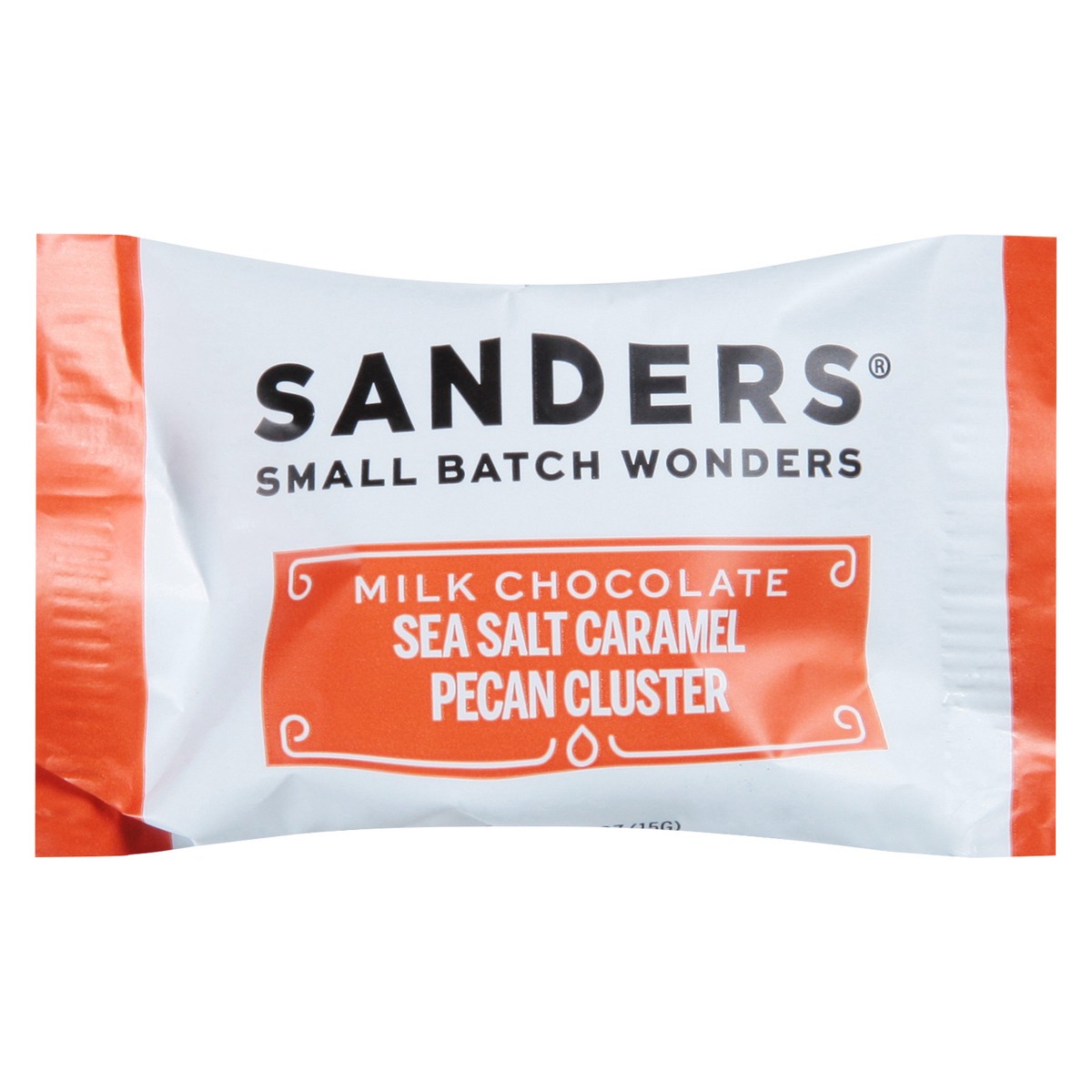 slide 8 of 13, Sanders Pecan Caramel Cluster, 0.5 oz