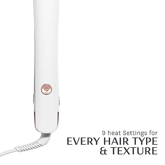 slide 2 of 8, T3 Lucea Professional Straightening and Styling Iron - White, 1 in