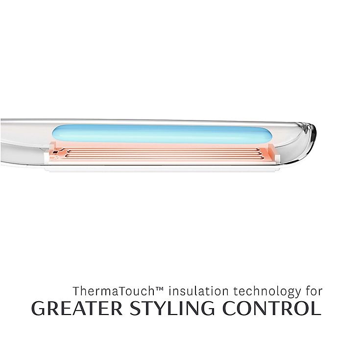 slide 8 of 8, T3 Lucea Professional Straightening and Styling Iron - White, 1 in