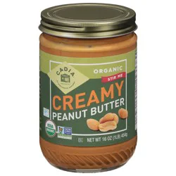 Cadia Creamy Organic Peanut Butter 16 oz