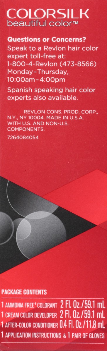 slide 9 of 9, Revlon Colorsilk 54 Light Golden Brown Vegan Keratin Permanent Hair Color 1 Each, 1 ct