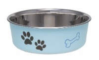 slide 1 of 1, Loving Pets Bella Blue Small Bowl, 1 ct