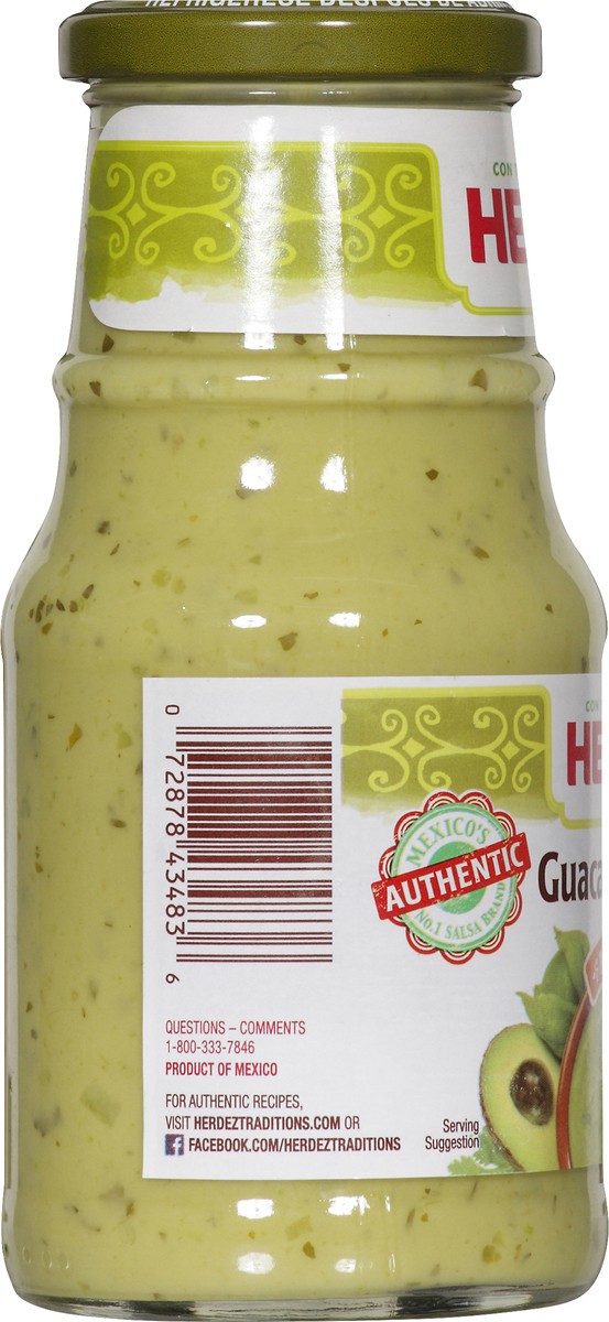 slide 5 of 9, Herdez Medium Guacamole Salsa 15.7 oz, 15.7 oz