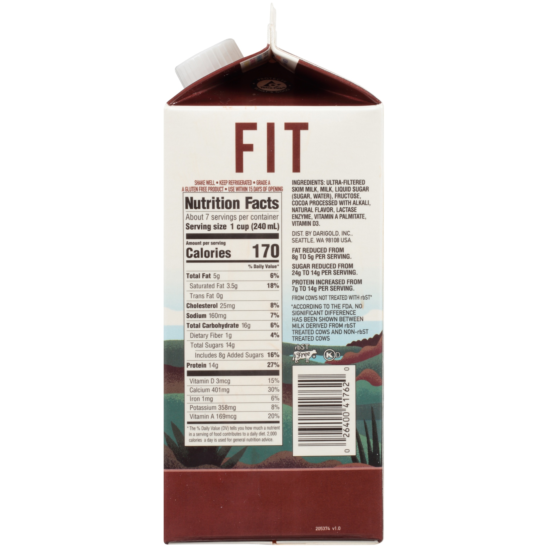 Darigold Fit Milk Chocolate Shipt