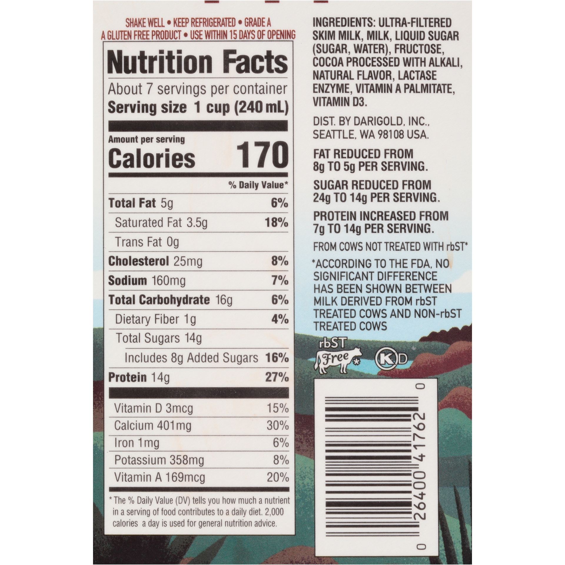 Darigold Fit Milk Chocolate 59 oz Shipt