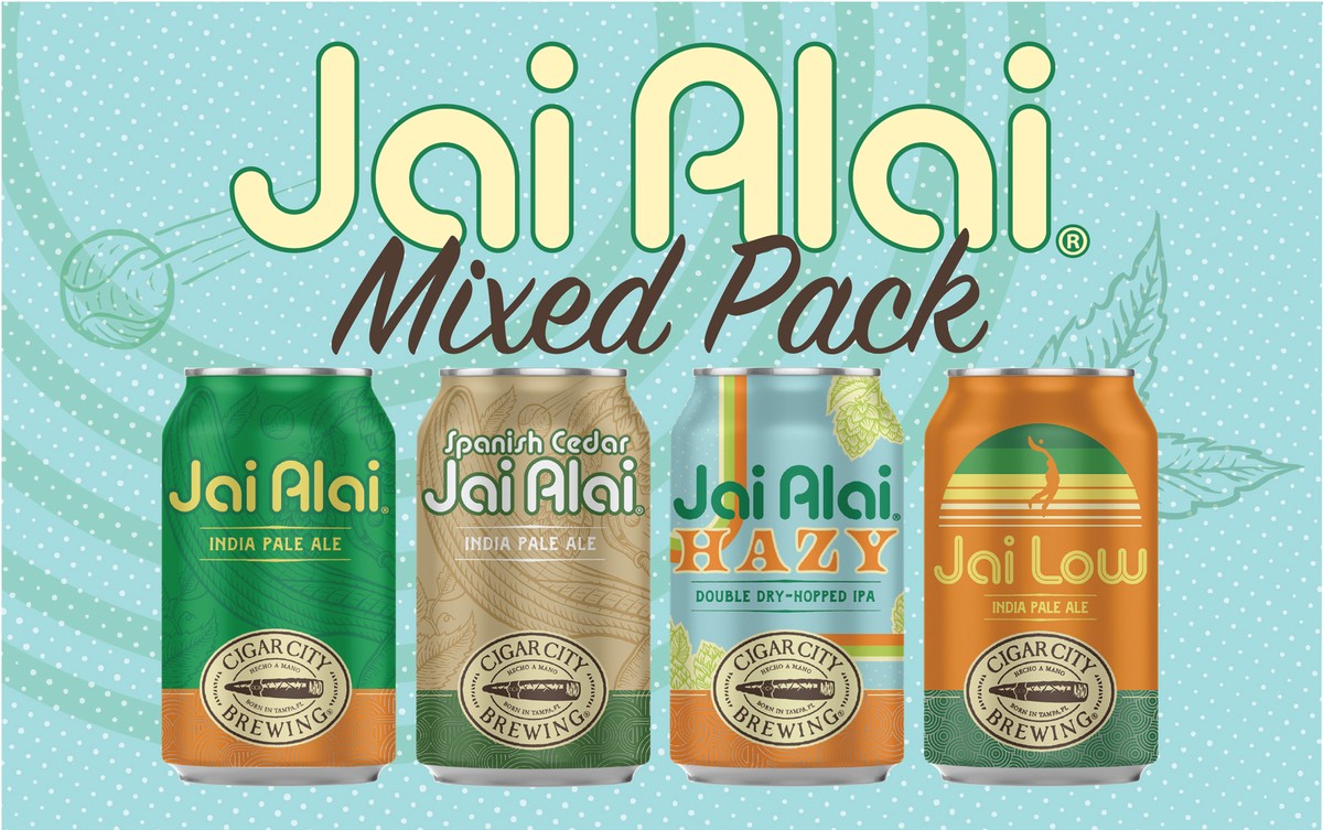 slide 7 of 7, Cigar City Brewing Cigar City Jai Alai IPA Mixed Pack 2/12/12oz, 12 oz