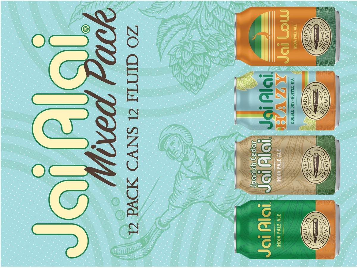 slide 6 of 7, Cigar City Brewing Cigar City Jai Alai IPA Mixed Pack 2/12/12oz, 12 oz