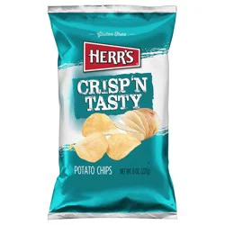 Herr's Crisp 'n Tasty Potato Chips 8 oz