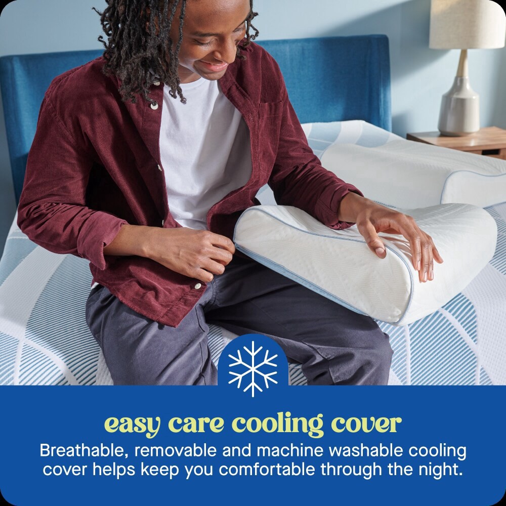 slide 3 of 5, Sealy® Dreamlife Contour Bed Pillow, 1 ct