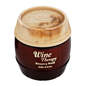 slide 1 of 1, Holika Holika Wine Therapy Mask 3.45 Oz, Red Wine, 3.45 oz