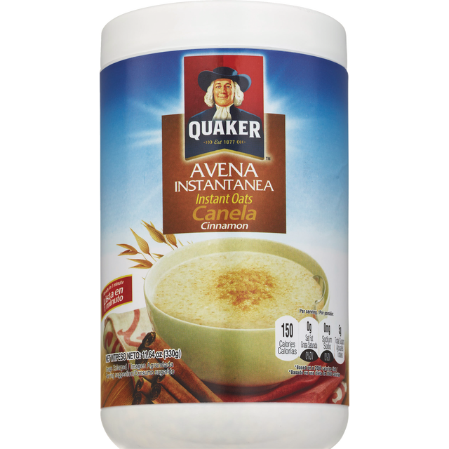 slide 1 of 1, Iberia Quaker Cinnamon Instant Oats, 1 ct