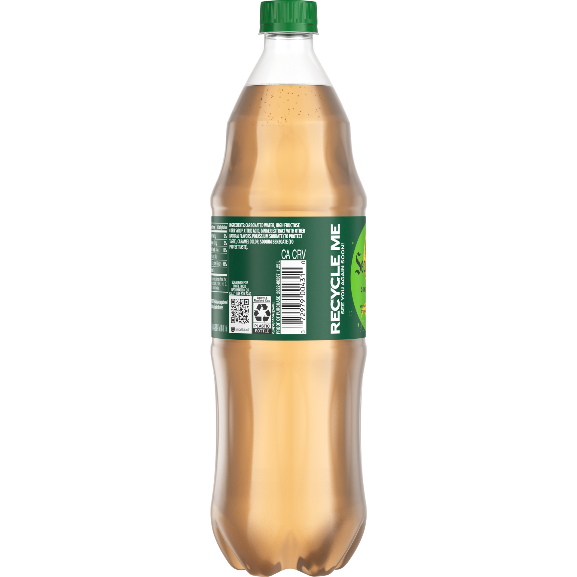 slide 2 of 5, Seagram's Seagrams Ginger Ale Bottle- 42.2 fl oz, 42.2 fl oz