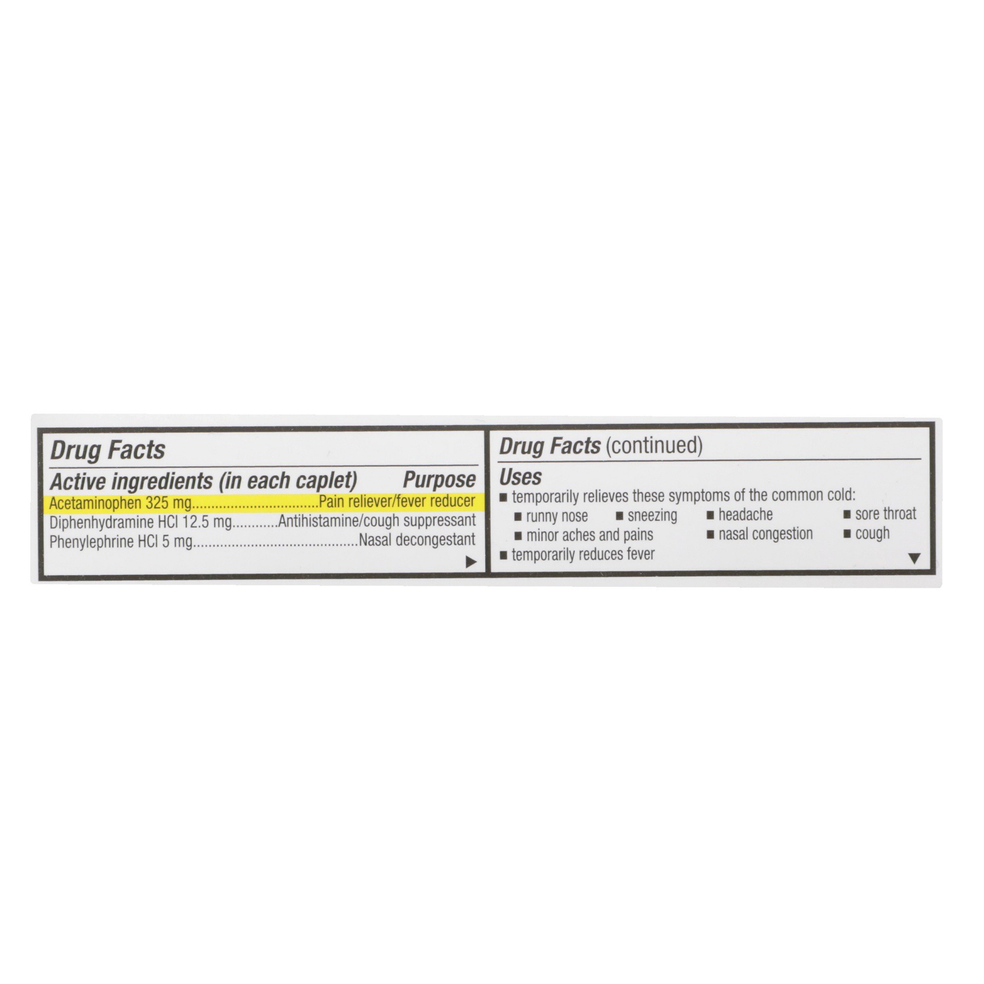 slide 4 of 6, Topcare Severe Cold Pe Caps, 24 ct