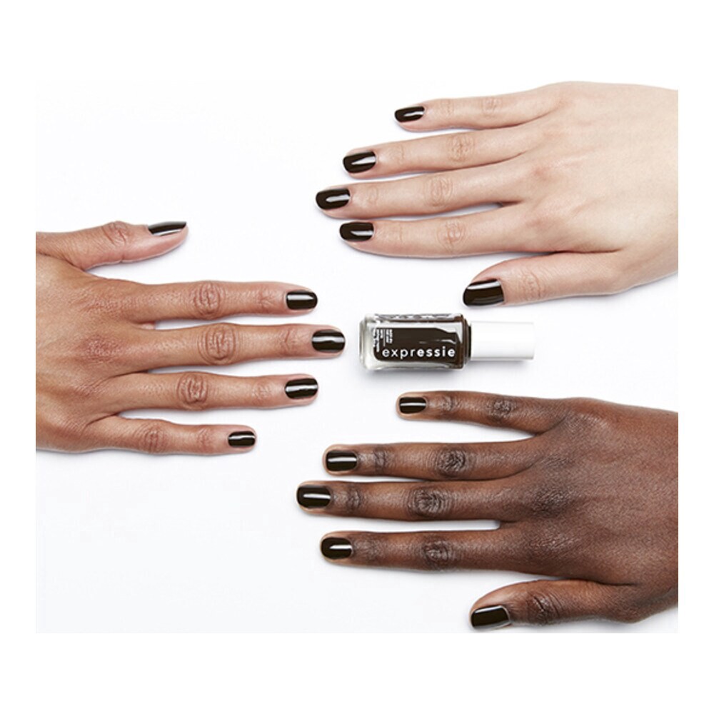 slide 2 of 6, Essie Expressie Vegan Quick-Dry Nail Polish Take The Espresso, 0.33 fl oz