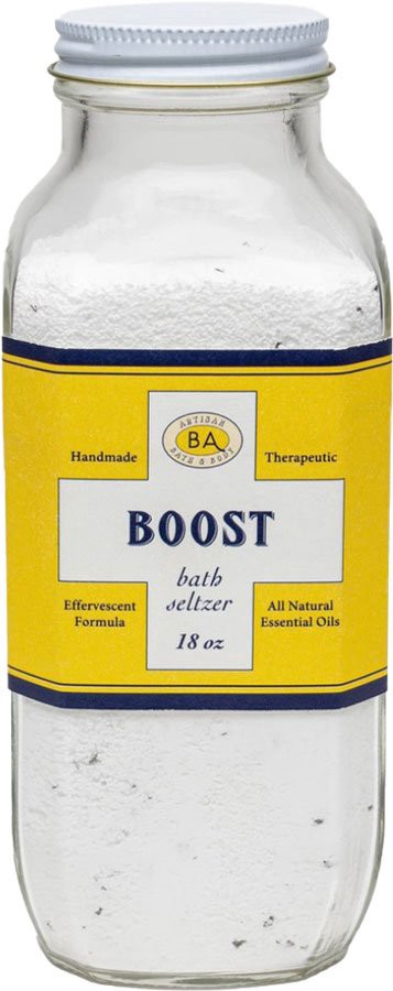 slide 1 of 1, Baudelaire Boost Bath Seltzer, 18 oz