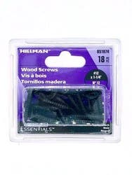 Hillman No. 12 Wood Screw, Black