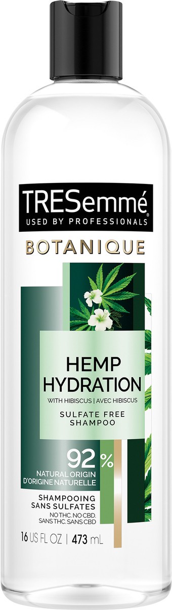 slide 4 of 5, TRESemmé Botanique Shampoo Botanique Hemp Hydration, 16 oz, 16 oz