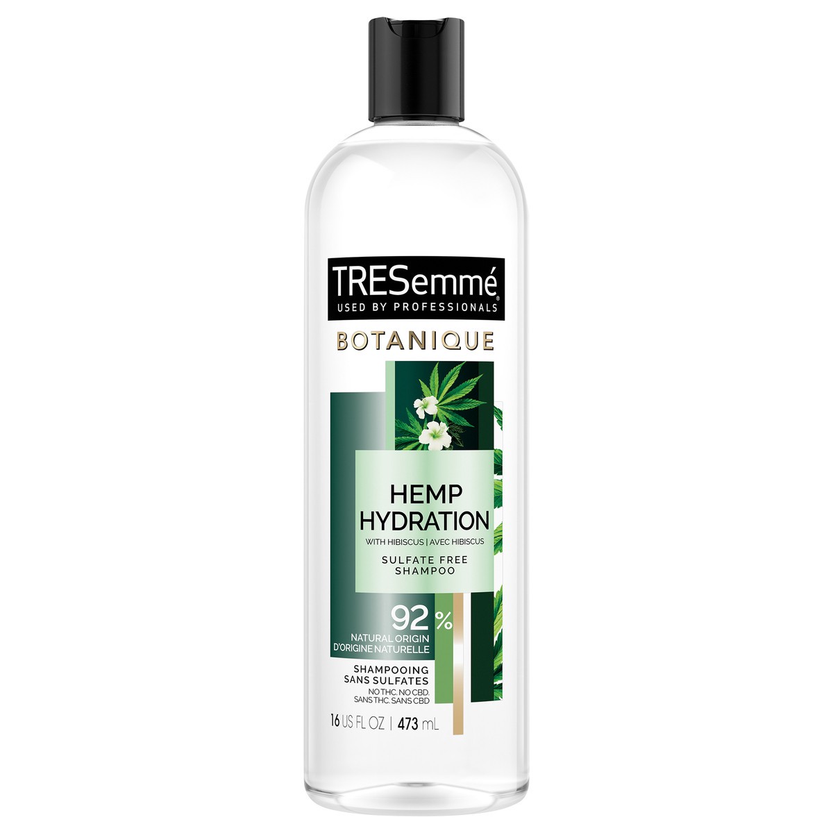 slide 3 of 5, TRESemmé Botanique Shampoo Botanique Hemp Hydration, 16 oz, 16 oz