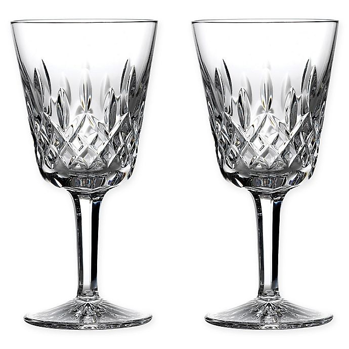 slide 1 of 1, Waterford Lismore Goblets, 2 ct