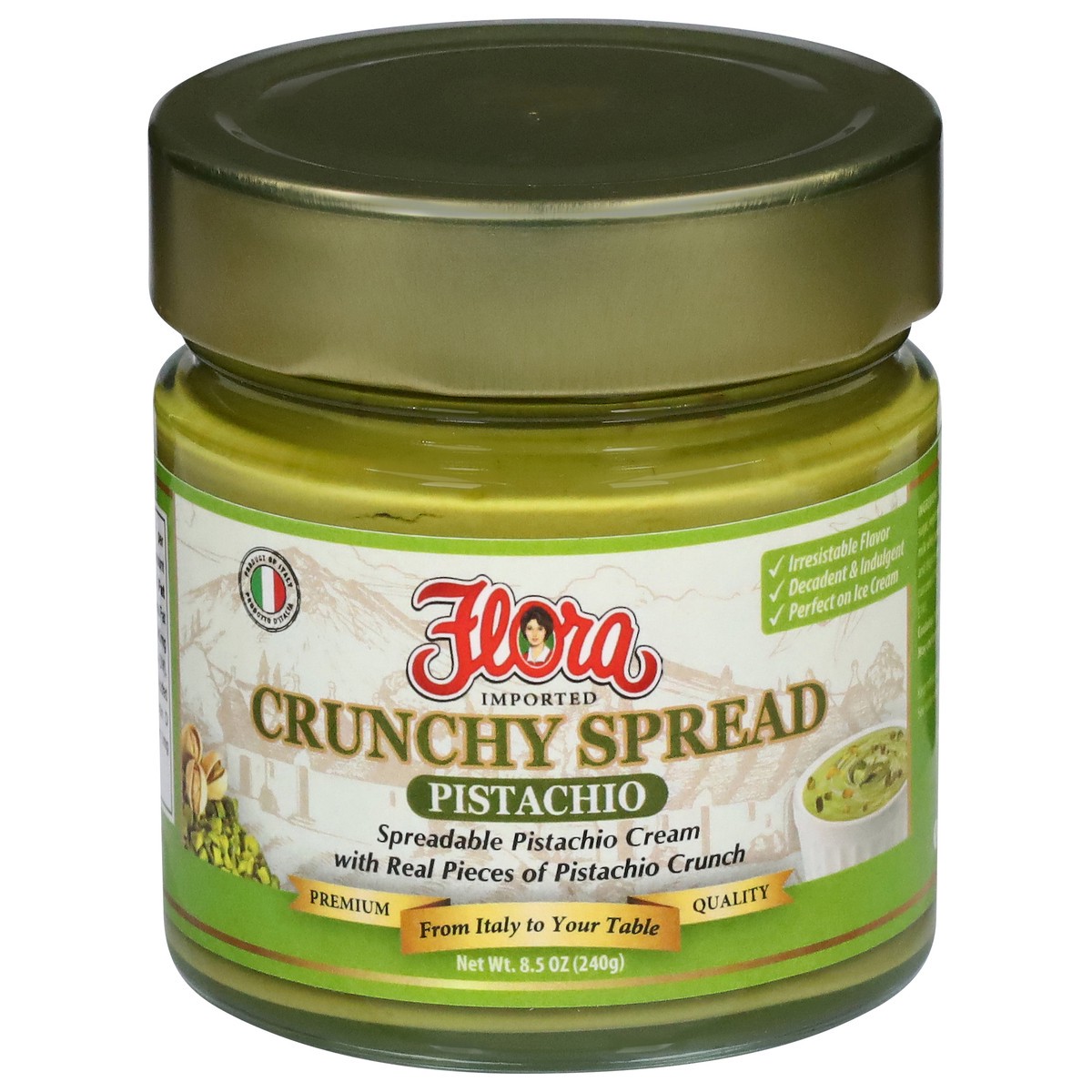 slide 2 of 4, Flora Crunchy Spread Pistachio 7.76 Ounces, 7.76 ea