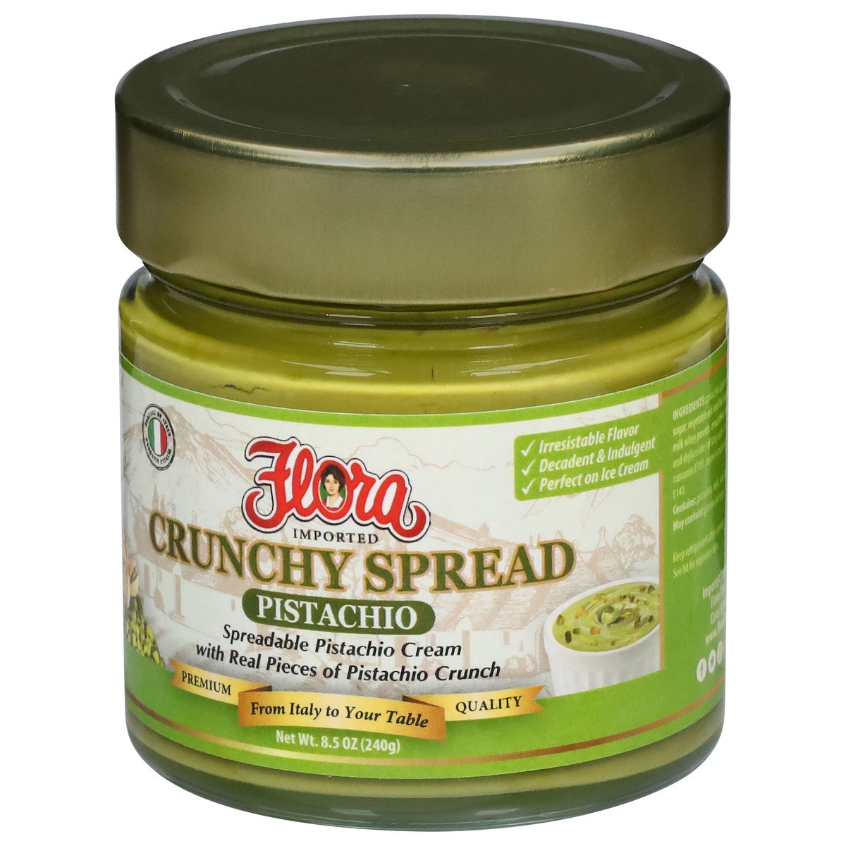 slide 3 of 4, Flora Crunchy Spread Pistachio 7.76 Ounces, 7.76 ea
