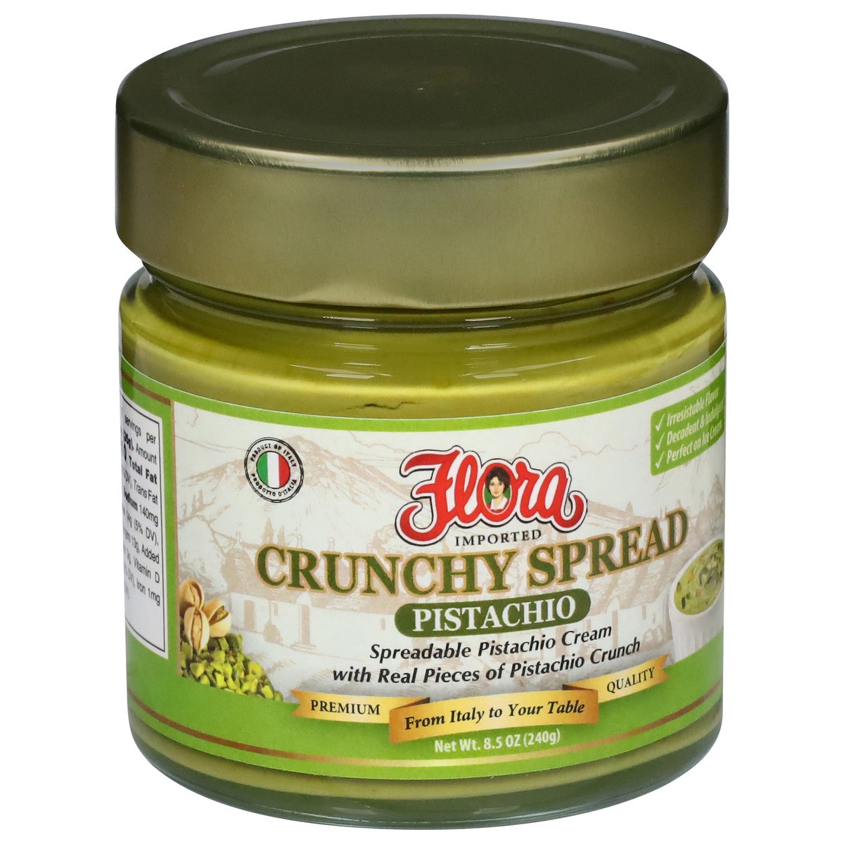 slide 4 of 4, Flora Crunchy Spread Pistachio 7.76 Ounces, 7.76 ea