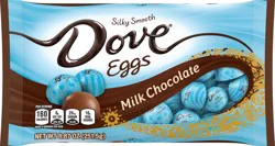 DOVE Milk Chocolate Eggs Easter Candy, 8.87 Oz Bag