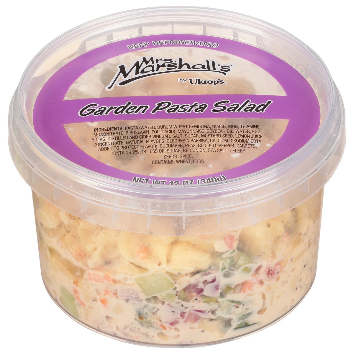 slide 1 of 9, Mrs. Marshall's Garden Pasta Salad 12 oz, 12 oz