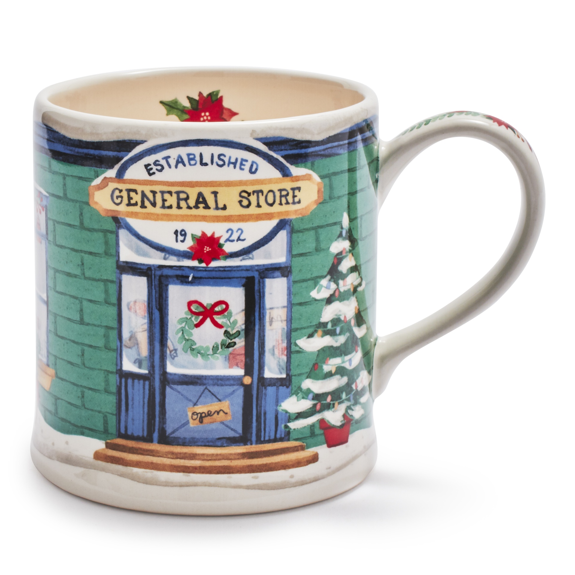 slide 1 of 1, Sur La Table Holiday General Store Mug, 1 ct