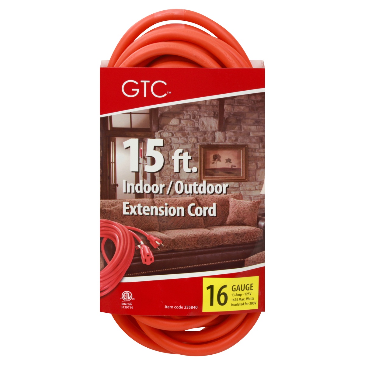 slide 1 of 1, Good Choice Outdoor Extention Cord, 15 ft